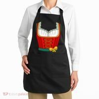 Oktoberfest Dirndl Costume For Halloween Party Apron thumb 2