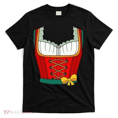 Oktoberfest Dirndl Costume For Halloween Party T-Shirt