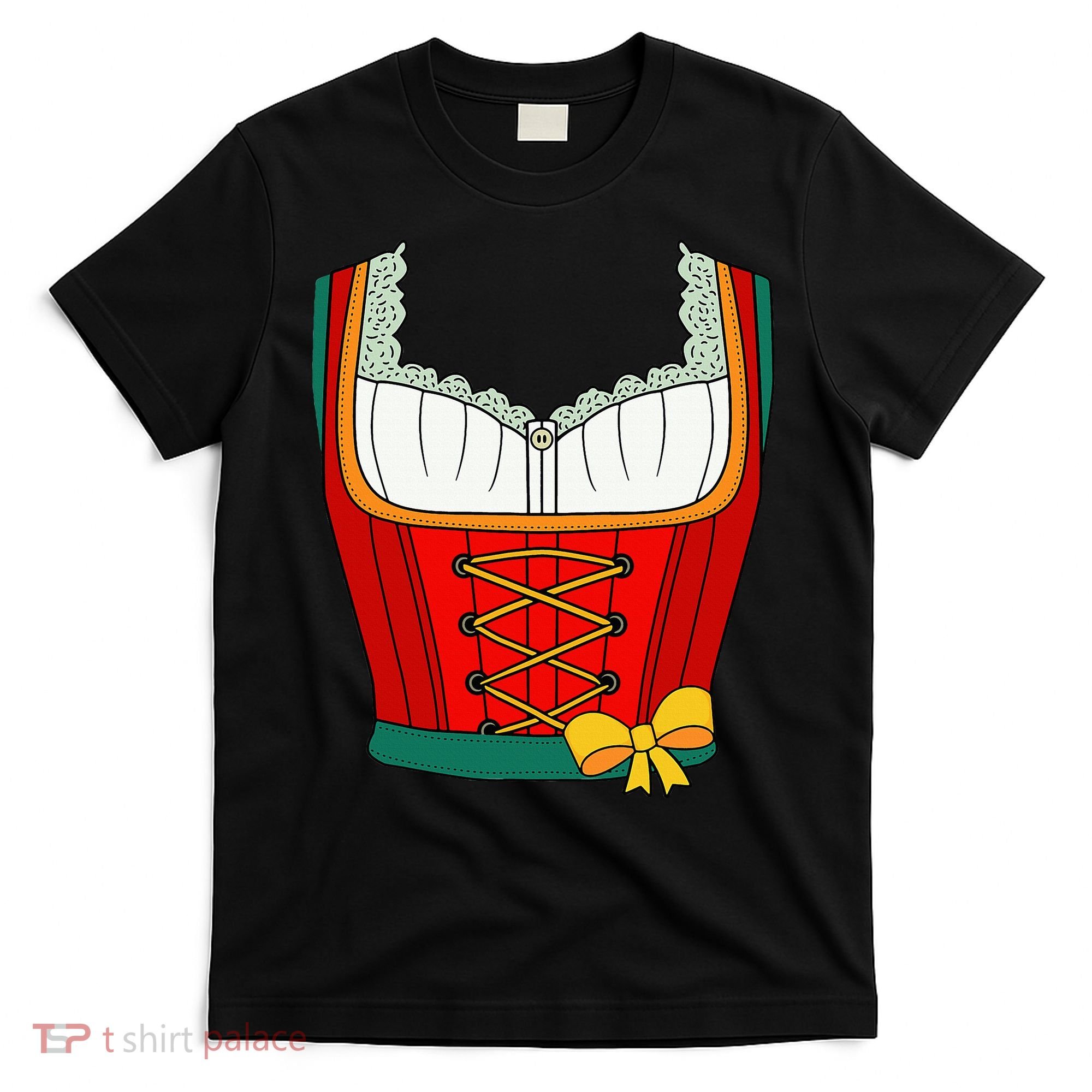 Oktoberfest Dirndl Costume For Halloween Party T-Shirt