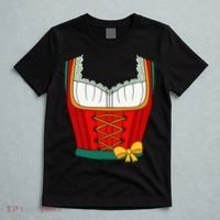 Oktoberfest Dirndl Costume For Halloween Party T-Shirt thumb 5