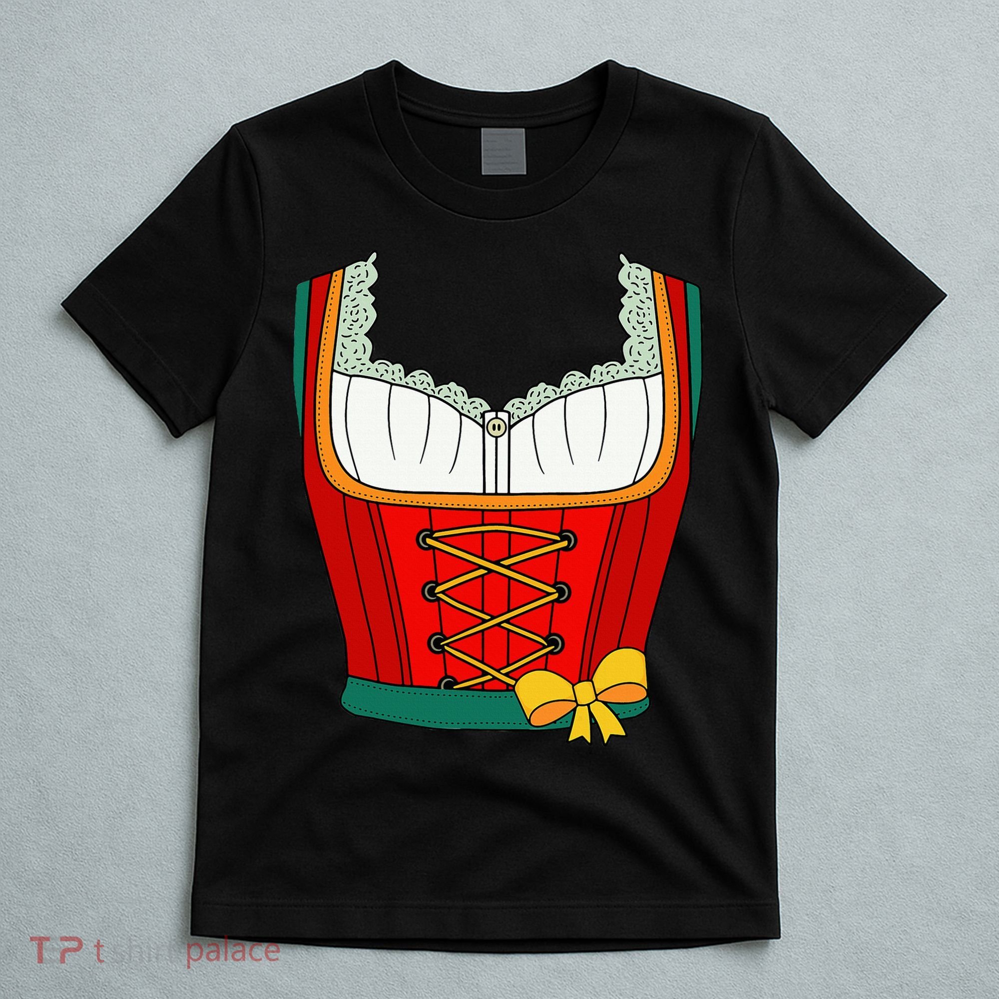 Oktoberfest Dirndl Costume For Halloween Party T-Shirt
