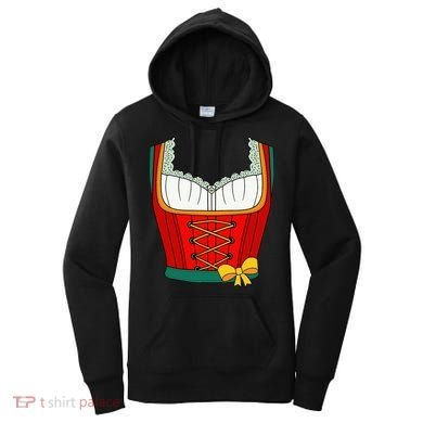 Oktoberfest Dirndl Costume For Halloween Party Women's Hoodie