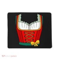 Oktoberfest Dirndl Costume For Halloween Party Mousepad thumb 0