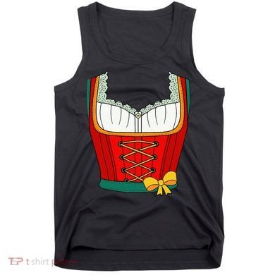 Oktoberfest Dirndl Costume For Halloween Party Tank Top