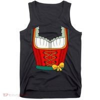 Oktoberfest Dirndl Costume For Halloween Party Tank Top thumb 0
