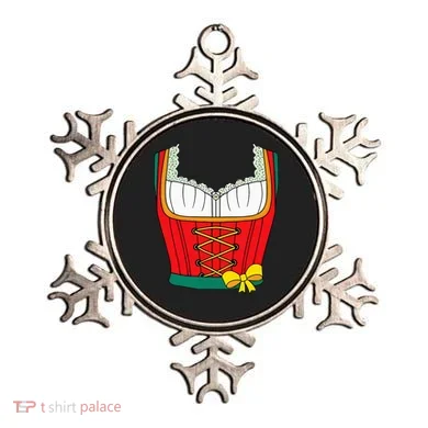 Oktoberfest Dirndl Costume Ornament