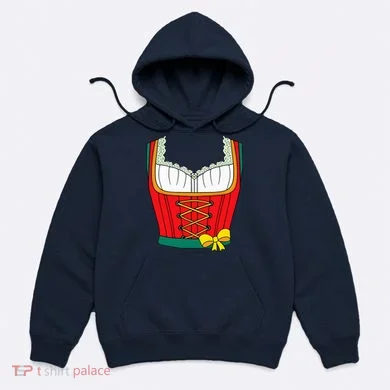 Oktoberfest Dirndl Costume Hoodie