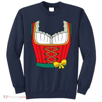 Oktoberfest Dirndl Costume Sweatshirt
