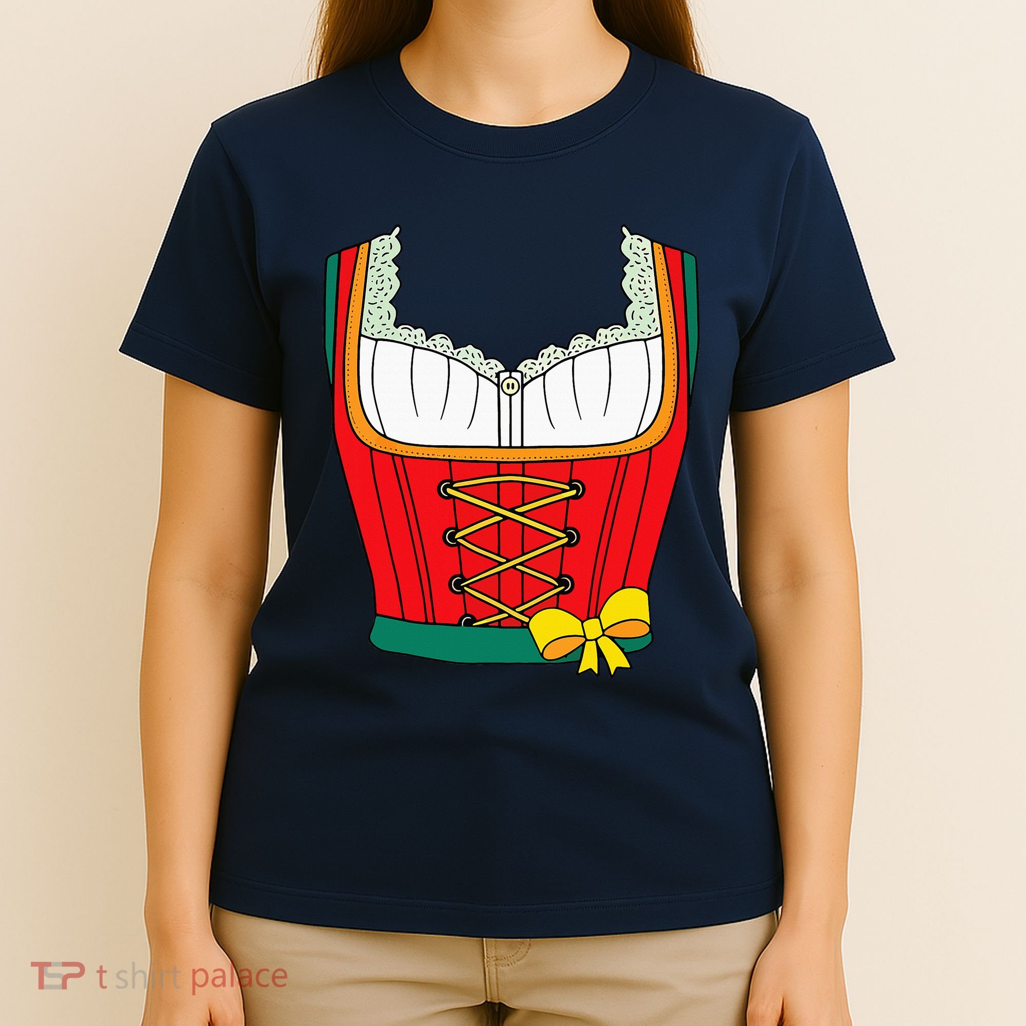 Oktoberfest Dirndl Costume T-Shirt