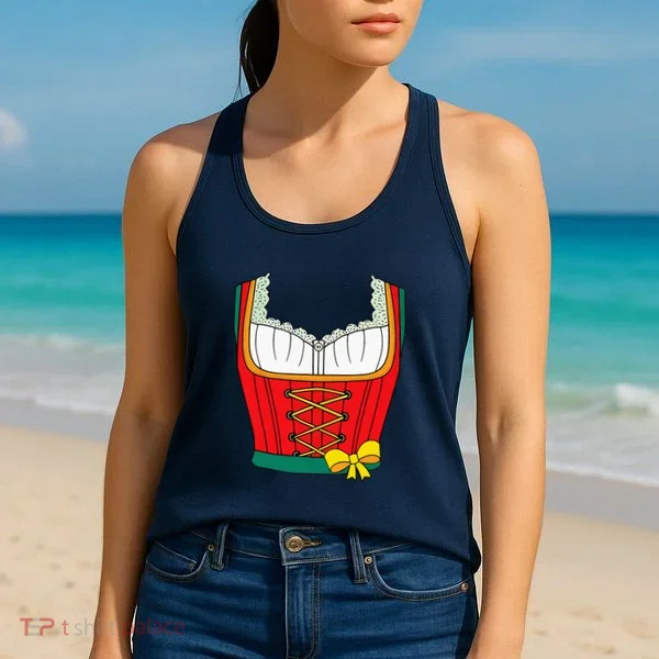 Oktoberfest Dirndl Costume Women's Tank Top