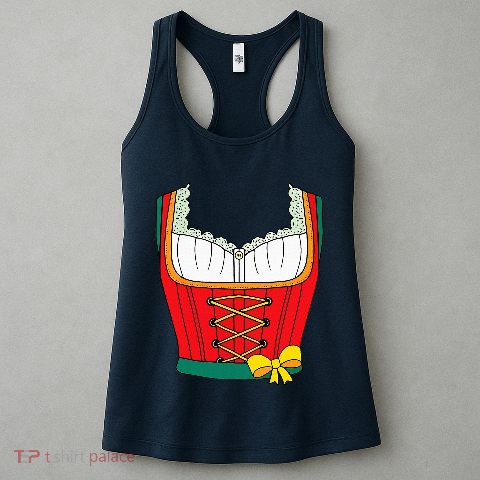 Oktoberfest Dirndl Costume Women's Tank Top