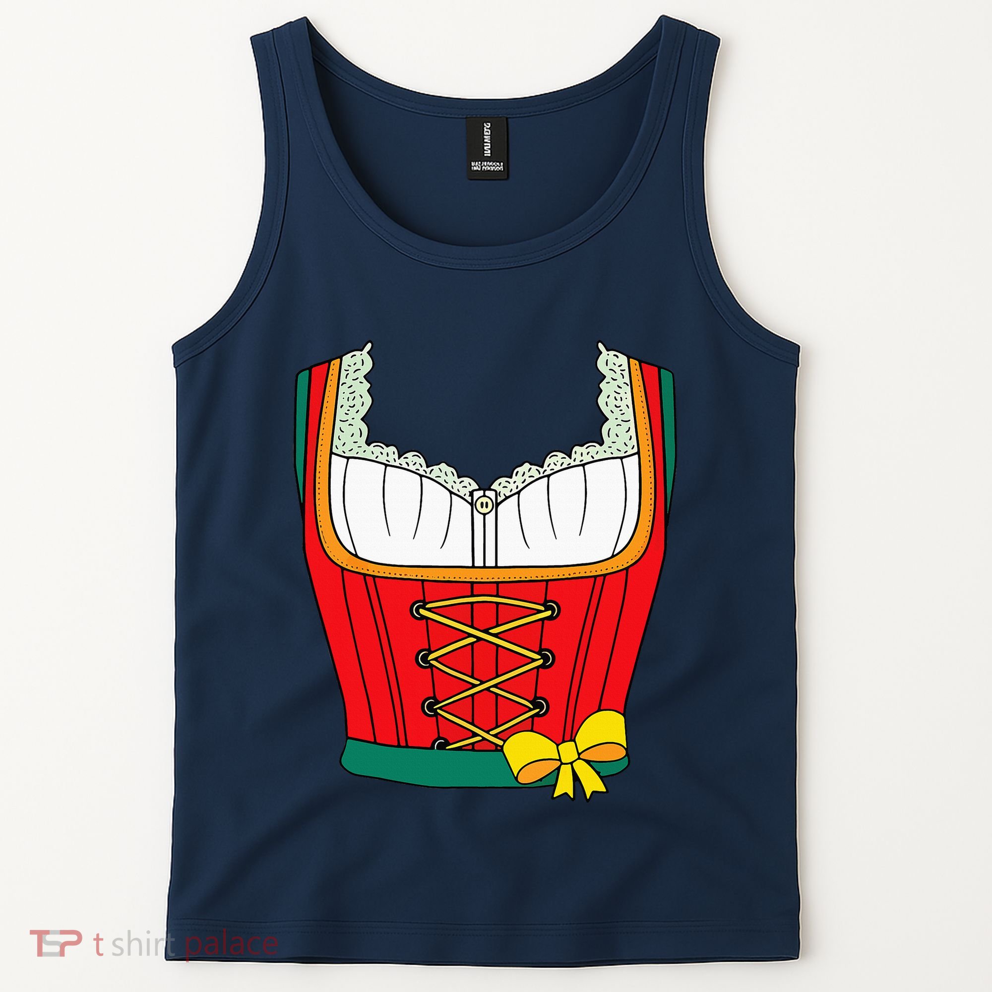 Oktoberfest Dirndl Costume Tank Top