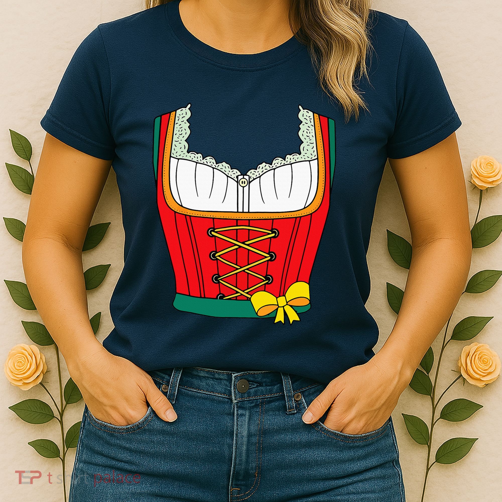 Oktoberfest Dirndl Costume Women's T-Shirt