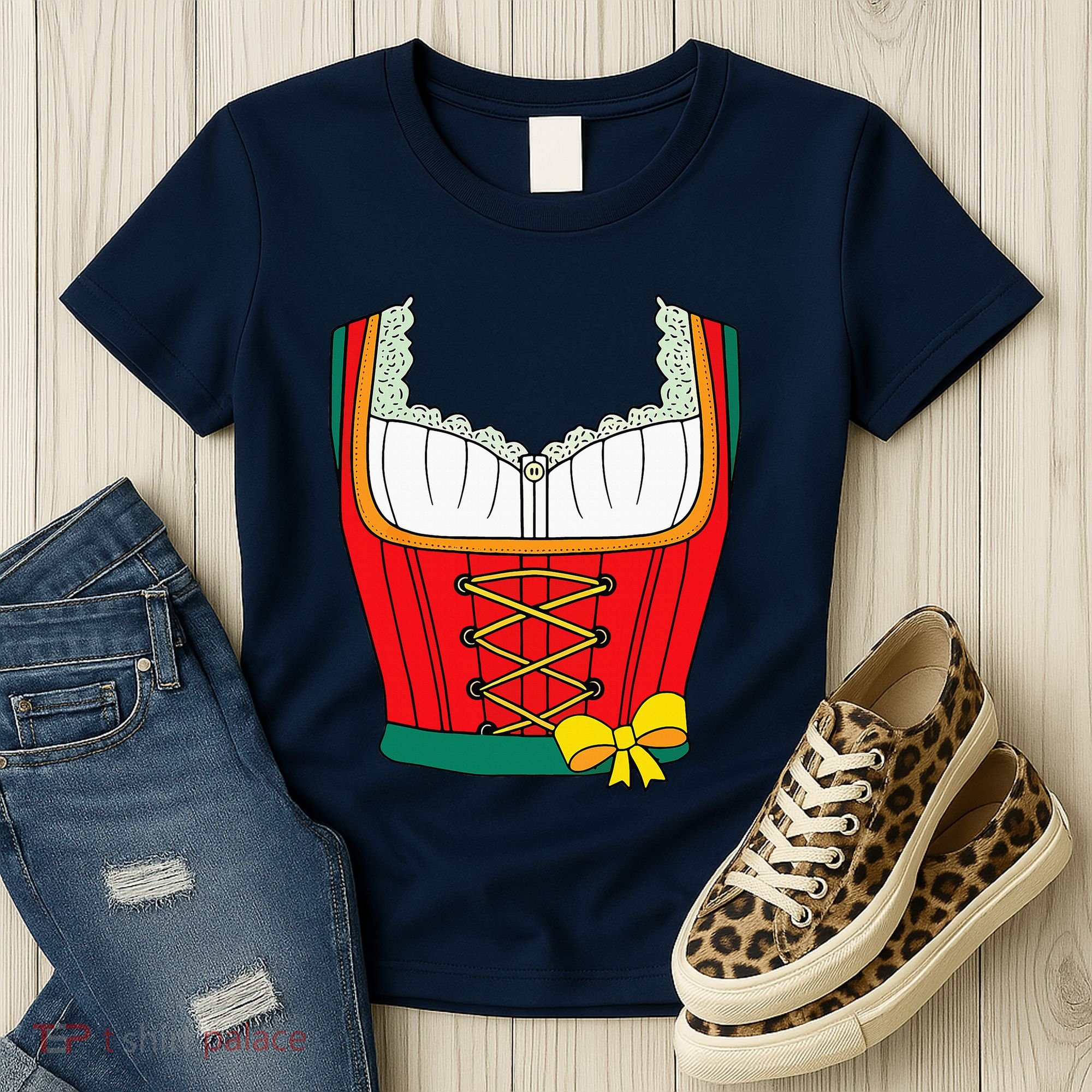 Oktoberfest Dirndl Costume Women's T-Shirt