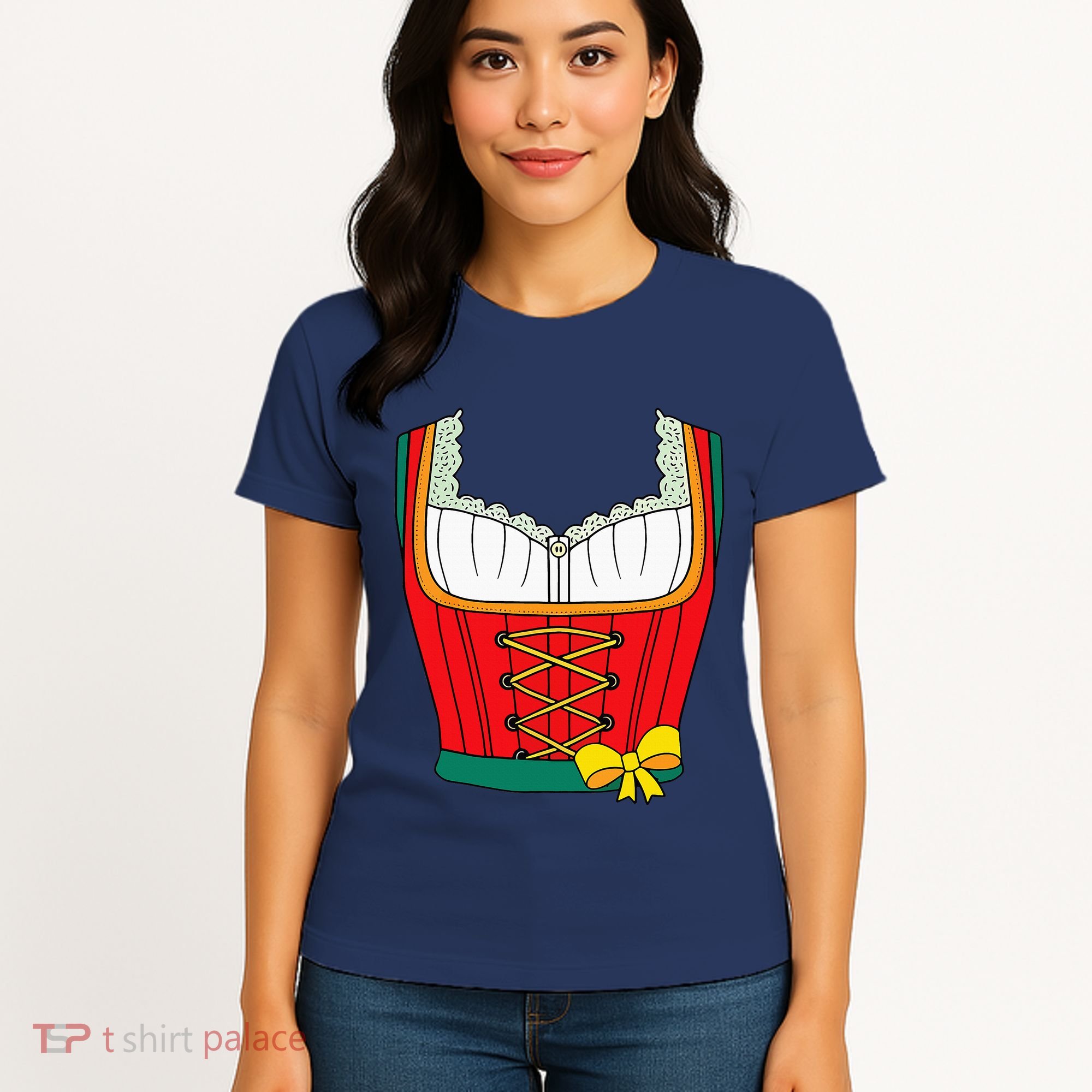 Oktoberfest Dirndl Costume Women's T-Shirt