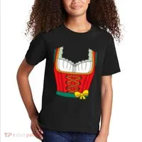 Oktoberfest Dirndl Costume Kids T-Shirt thumb 2