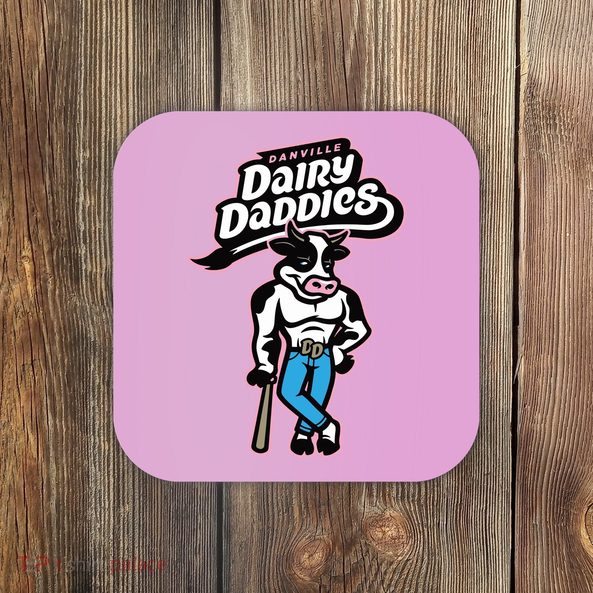 Otterbots Danville Dairy Daddies Coaster