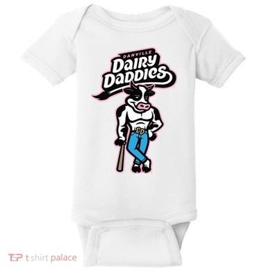 Otterbots Danville Dairy Daddies Baby Bodysuit