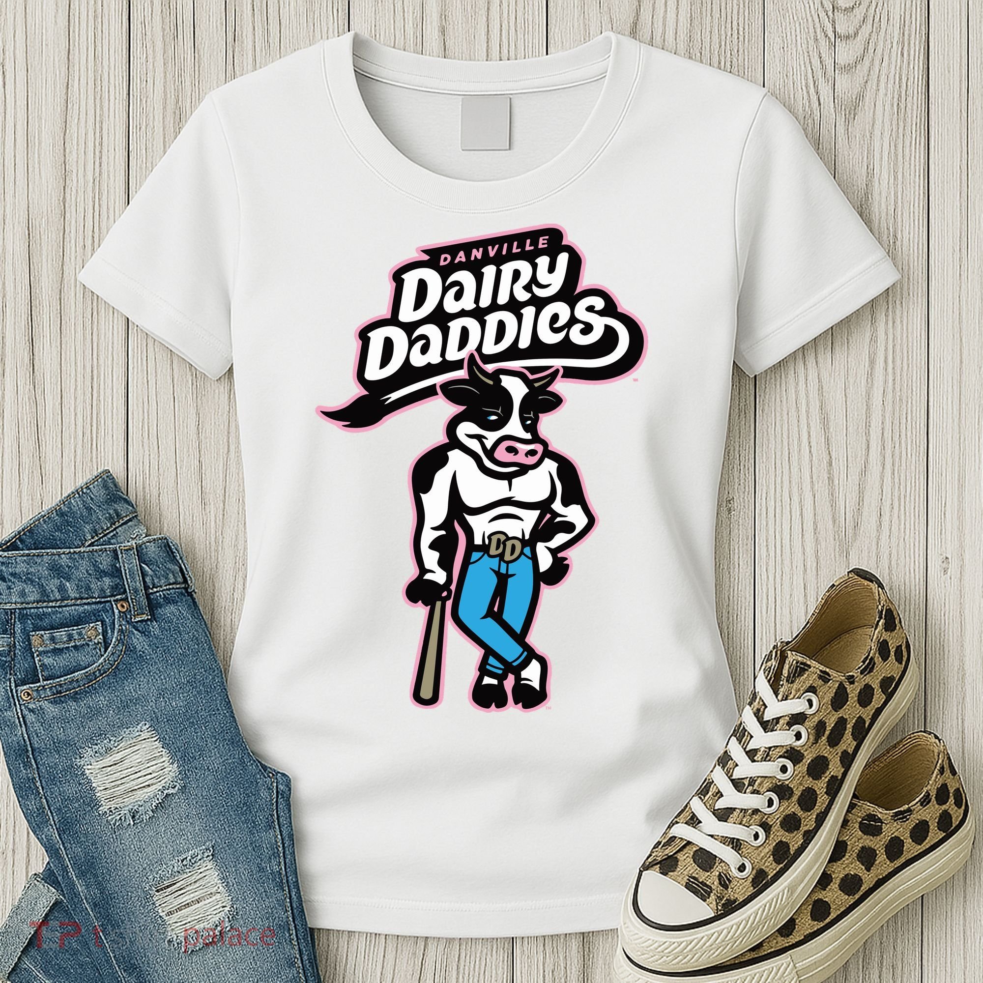 Otterbots Danville Dairy Daddies Women's T-Shirt