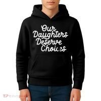 Our Daughters Deserve Choices Kids Hoodie thumb 4