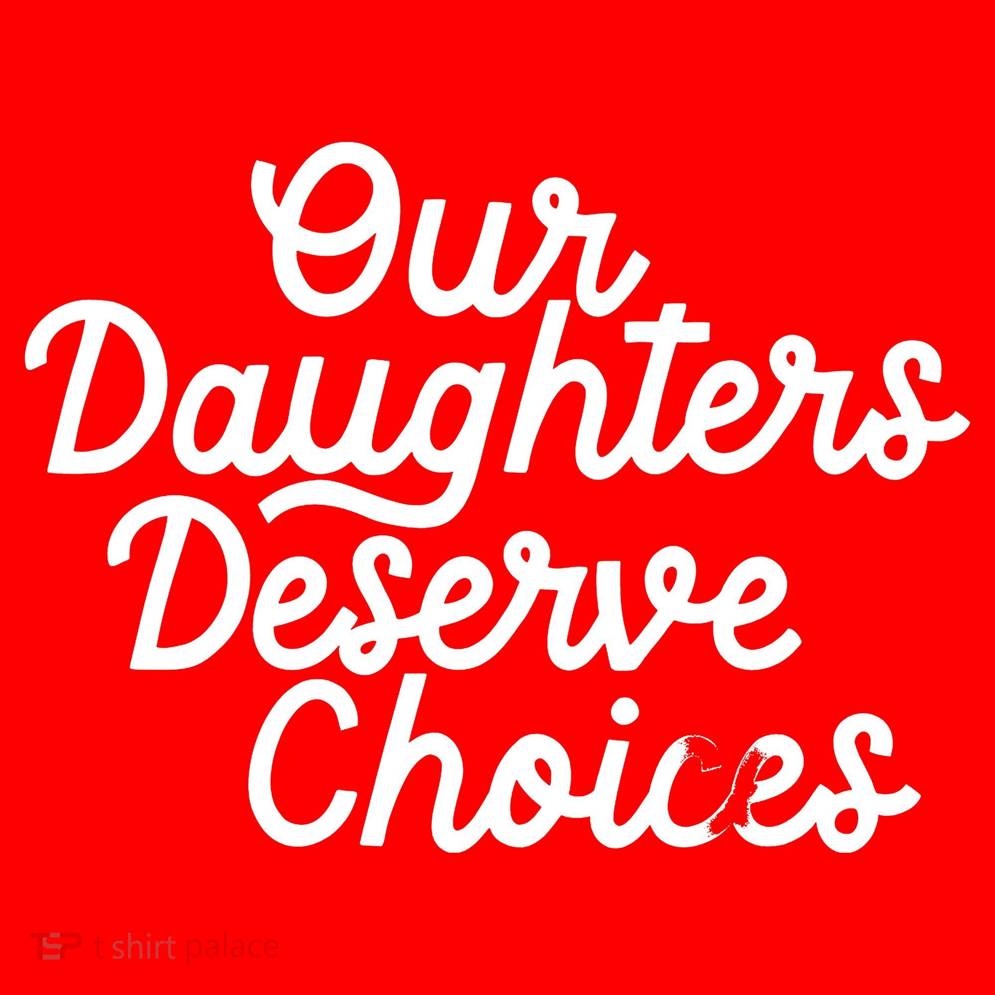 Our Daughters Deserve Choices Santa Hat
