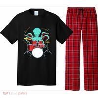 Octopus Drummer Drums Lover Kit Snare Bass Hihat Trap Set Pajama Set thumb 0