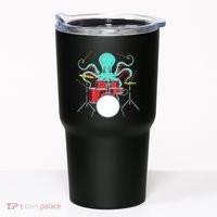 Octopus Drummer Drums Lover Kit Snare Bass Hihat Trap Set Tumbler thumb 0