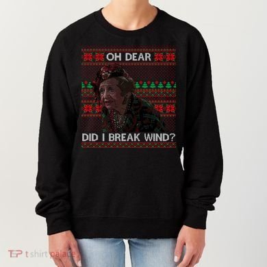 Oh Dear Did I Break Wind Funny Ugly Christmas Women's Sweatshirt