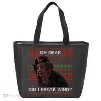 Oh Dear Did I Break Wind Funny Ugly Christmas Tote Bag thumb 0