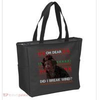 Oh Dear Did I Break Wind Funny Ugly Christmas Tote Bag thumb 2