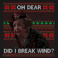 Oh Dear Did I Break Wind Funny Ugly Christmas Tote Bag thumb 4