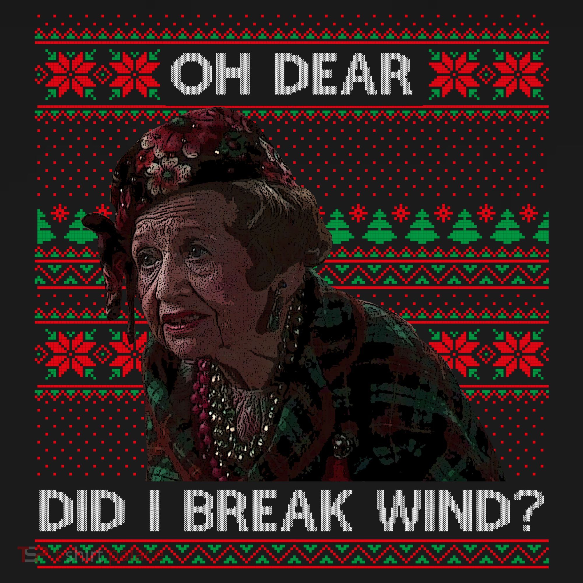 Oh Dear Did I Break Wind Funny Ugly Christmas Tote Bag