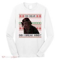 Oh Dear Did I Break Wind Funny Ugly Christmas Long Sleeve Shirt thumb 0