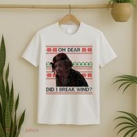 Oh Dear Did I Break Wind Funny Ugly Christmas T-Shirt thumb 2