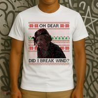 Oh Dear Did I Break Wind Funny Ugly Christmas T-Shirt thumb 3