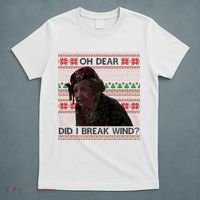 Oh Dear Did I Break Wind Funny Ugly Christmas T-Shirt thumb 5