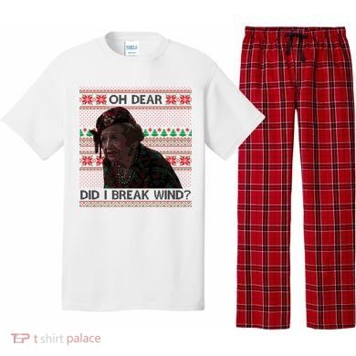 Oh Dear Did I Break Wind Funny Ugly Christmas Pajama Set
