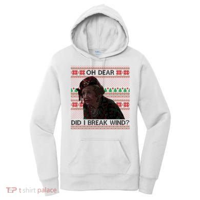 Oh Dear Did I Break Wind Funny Ugly Christmas Women's Hoodie