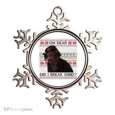 Oh Dear Did I Break Wind Funny Ugly Christmas Ornament