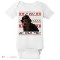 Oh Dear Did I Break Wind Funny Ugly Christmas Baby Bodysuit thumb 0