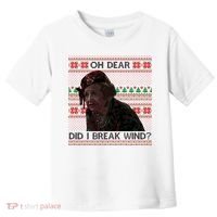Oh Dear Did I Break Wind Funny Ugly Christmas Toddler T-Shirt thumb 0