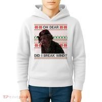 Oh Dear Did I Break Wind Funny Ugly Christmas Kids Hoodie thumb 4