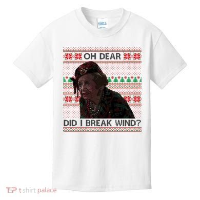 Oh Dear Did I Break Wind Funny Ugly Christmas Kids T-Shirt
