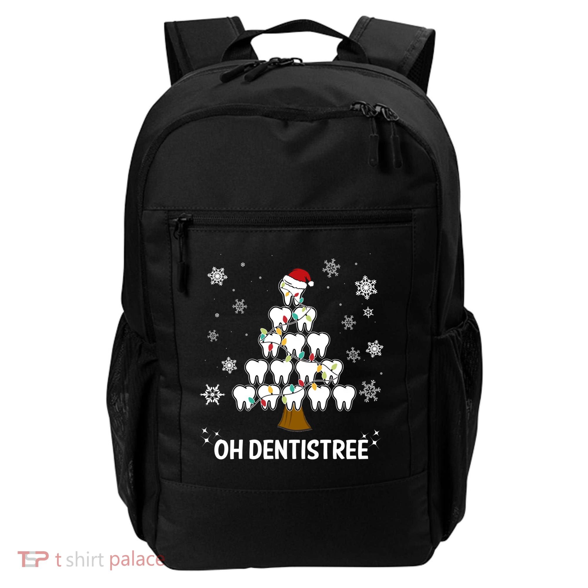 Oh Dentistree Dentist Christmas Tooth Christmas Gift Backpack