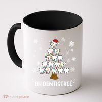 Oh Dentistree Dentist Christmas Tooth Christmas Gift Coffee Mug thumb 0