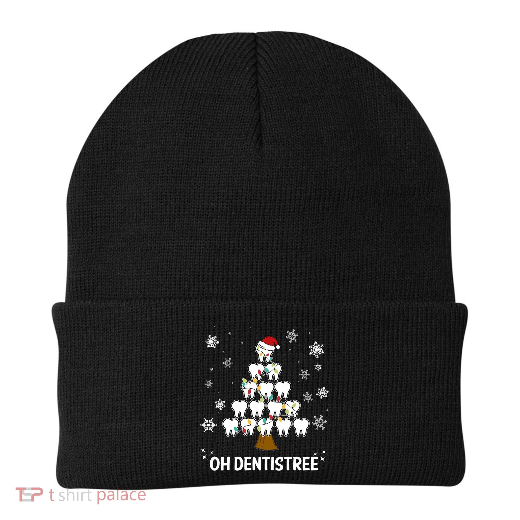 Oh Dentistree Dentist Christmas Tooth Christmas Gift Beanie