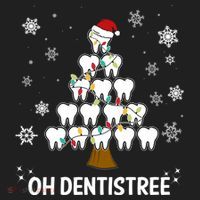 Oh Dentistree Dentist Christmas Tooth Christmas Gift Beanie thumb 2