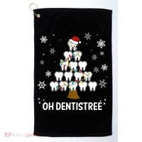 Oh Dentistree Dentist Christmas Tooth Christmas Gift Golf Towel thumb 0
