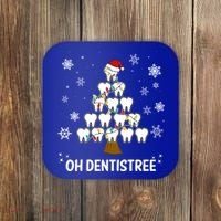 Oh Dentistree Dentist Christmas Tooth Christmas Gift Coaster thumb 0