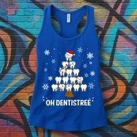 Oh Dentistree Dentist Christmas Tooth Christmas Gift Women's Tank Top thumb 3